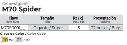 Janel-listones-celomagico-toda-ocasion-spider-M70-001-tabla