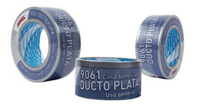 Cinta Sellado 9061 Ducto Plata