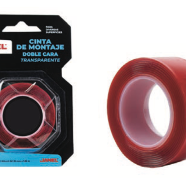 Cinta Montaje Doble Capa 420 Rojo