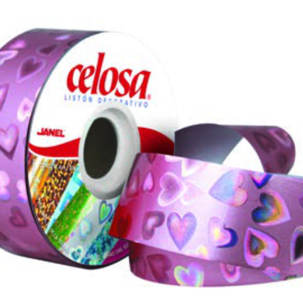 Celosa 95A Corazón Holográfico