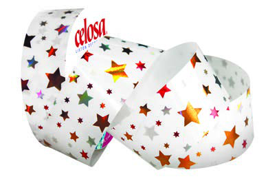 Celosa Q46 Navidad Estrellitas Holográfico