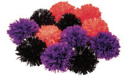 Moño Pom-Pon Pastel 3’’