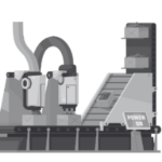 Transformación de materiales como películas plásticas y cintas en productos finales de empaque flexible y soluciones personalizadas.